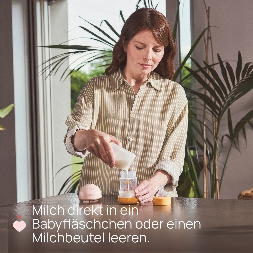 Chicco Elektrische Doppelmilchpumpe Freihndige