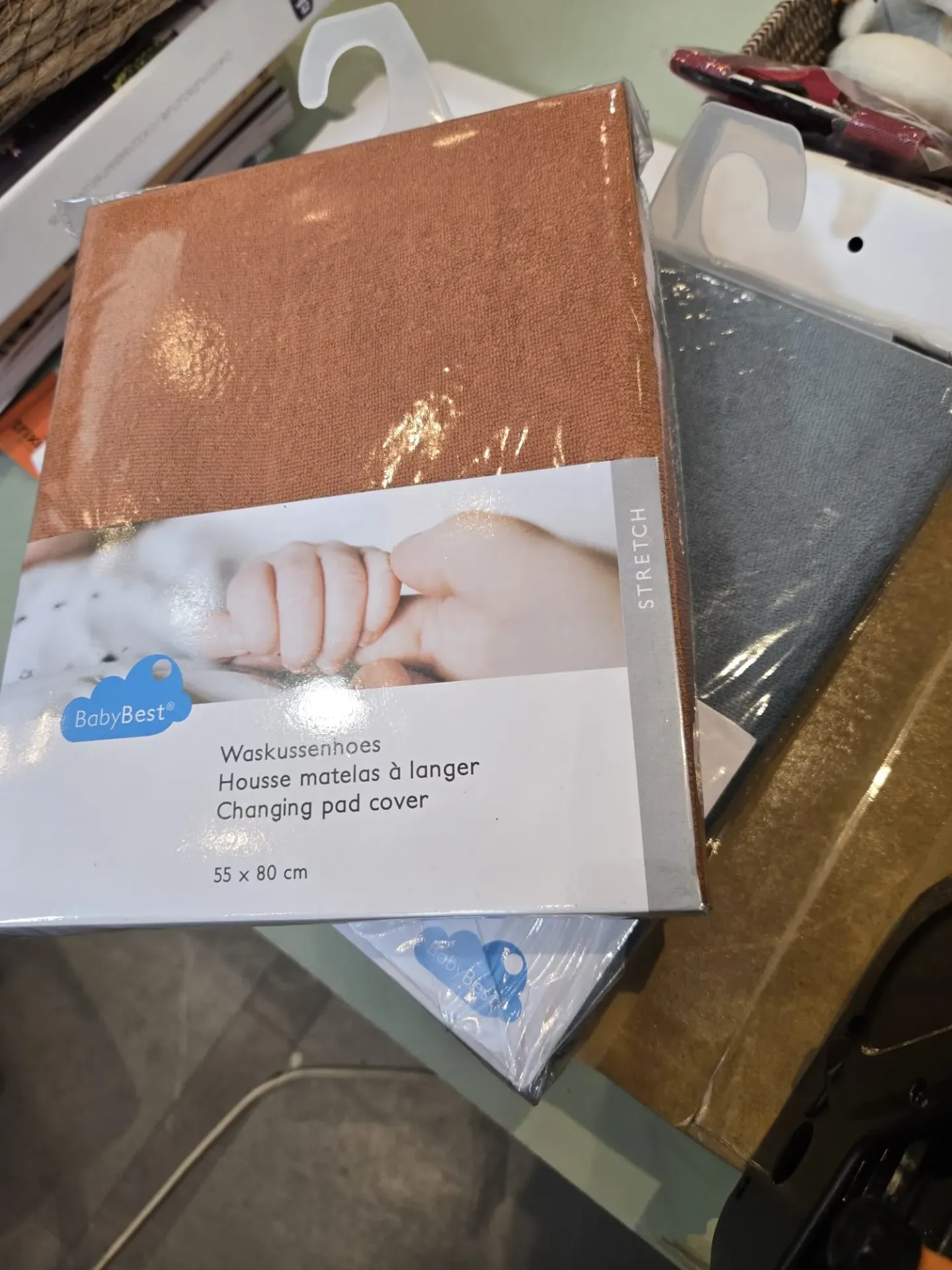 Drap-housse Tissu éponge 60x120cm / L-CS (Beige)